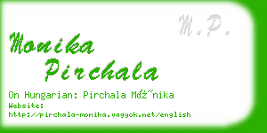 monika pirchala business card